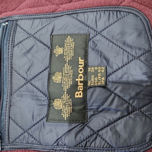 NWT Orvis Barbour Wray Gillet Vest Navy Size 12 - Picture 7 of 8